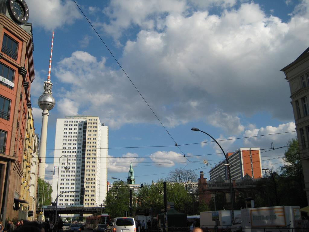 Apartment Rochstrasse Berlin Eksteriør bilde